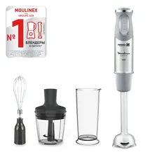 Погружной блендер Moulinex QuickChef DD65СD32 Silver, DD65CD32