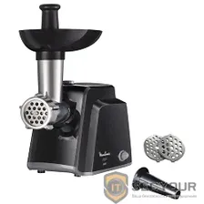 Moulinex ME105830 Мясорубка, 1400Вт, черный