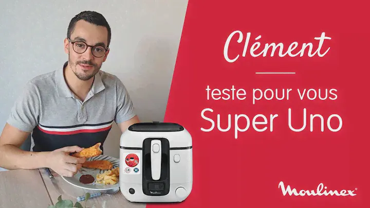 MOULINEX l Test et avis sur Super Uno : la friteuse facile à nettoyer pour cuisiner !