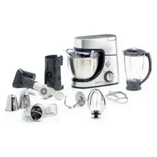 Кухонный комбайн Moulinex QA51AD10 серебристый/черный
