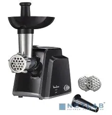 Мясорубка MOULINEX ME105830 Мясорубка, 1400Вт, черный