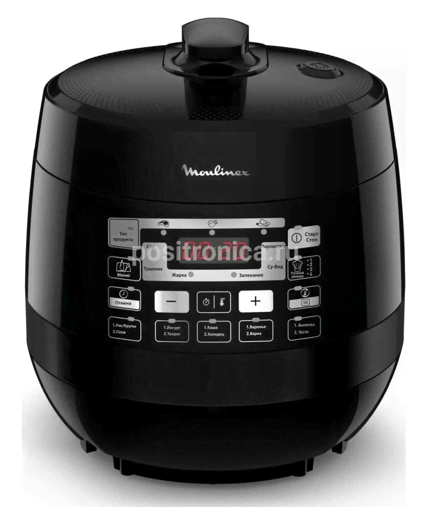 Moulinex Мультиварка Moulinex Quickchef CE430832 черный (7211003968) мультиварки