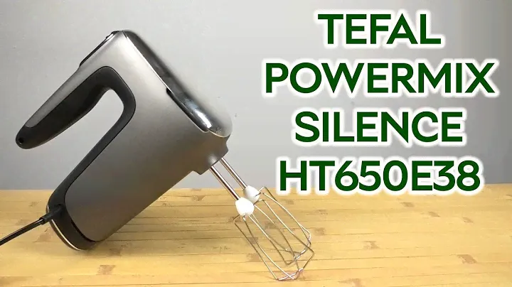 Розпаковка TEFAL POWERMIX SILENCE HT650E38