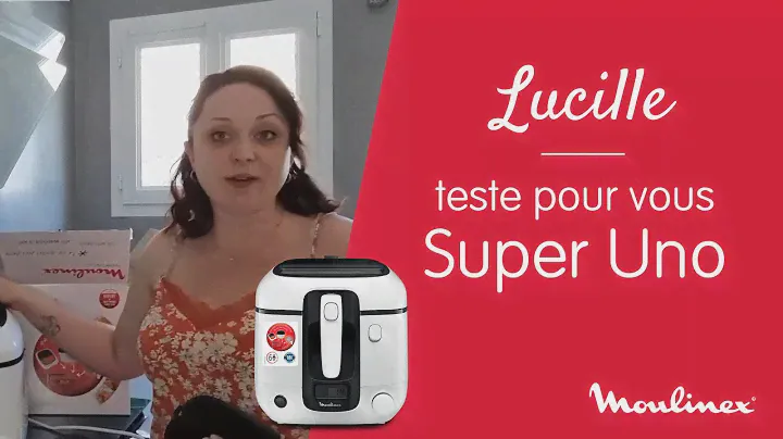 MOULINEX l Test et avis sur Super Uno : la friteuse facile à nettoyer pour cuisiner !
