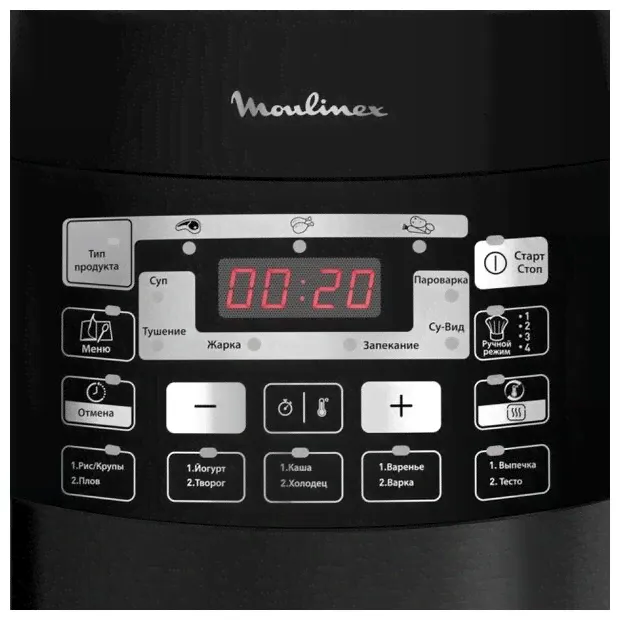 Moulinex Мультиварка-скороварка MOULINEX Quickchef CE430832 мультиварки