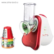 Измельчитель Moulinex DJ 755G32, пластик, 150 Вт, 5 насадок