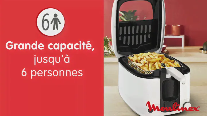 Découvrez Super Uno, la friteuse facile à nettoyer pour toute la famille !