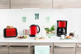 Moulinex Тостер Moulinex LT260D30, черный/красный тостер