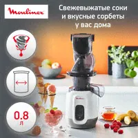 Шнековая соковыжималка Moulinex ZU600110 Ultra Juice