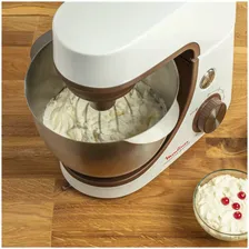 Кухонная машина Moulinex Masterchef Gourmet QA51K110 белая, 1100 Вт