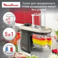 Измельчитель <strong>Moulinex</strong> DJ9058 Fresh Express Cube светлочерныйзолотистый